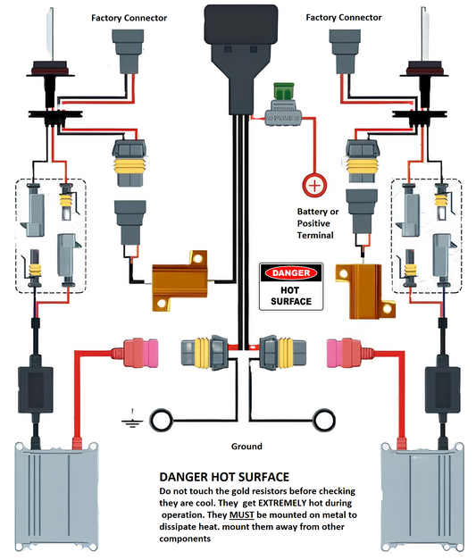 Relay Wiring Harness Installation Instructions