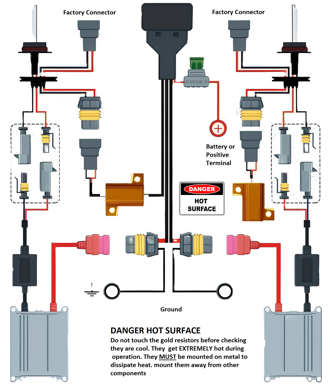 Relay Wiring Harness Installation Instructions