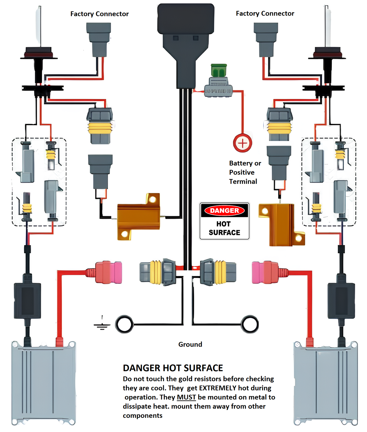 Relay Wiring Harness Installation Instructions AbsoluteHID Canada