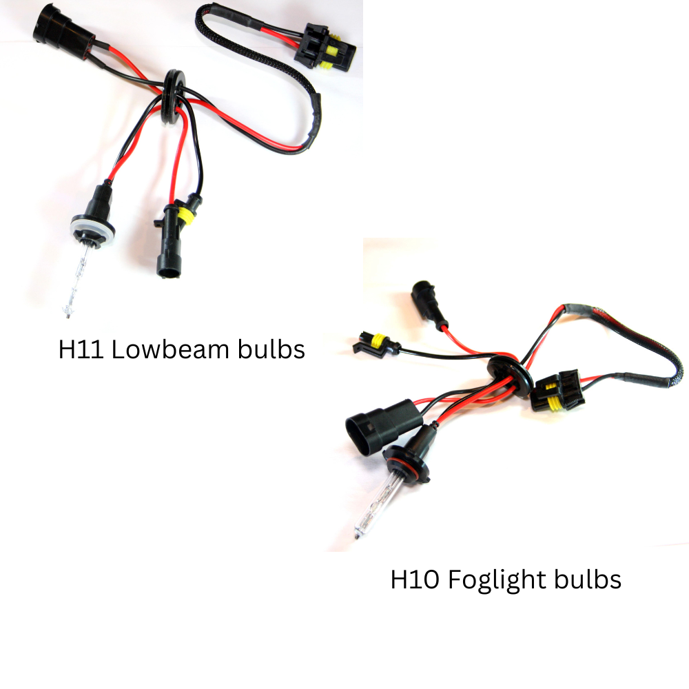 Dodge Ram 2009, 2010 & 2011 Four Headlight HID Kit & LED Conversions