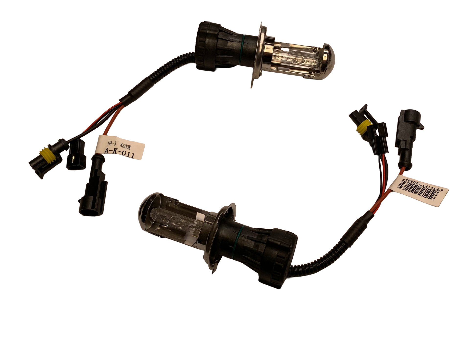 H4 bi-xenon HID bulb pair